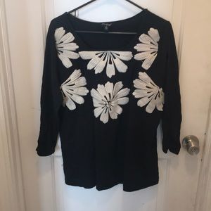 EUC long sleeve t-shirt with embroidery
